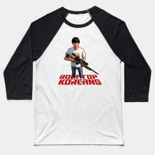 Rooftop Koreans Baseball T-Shirt